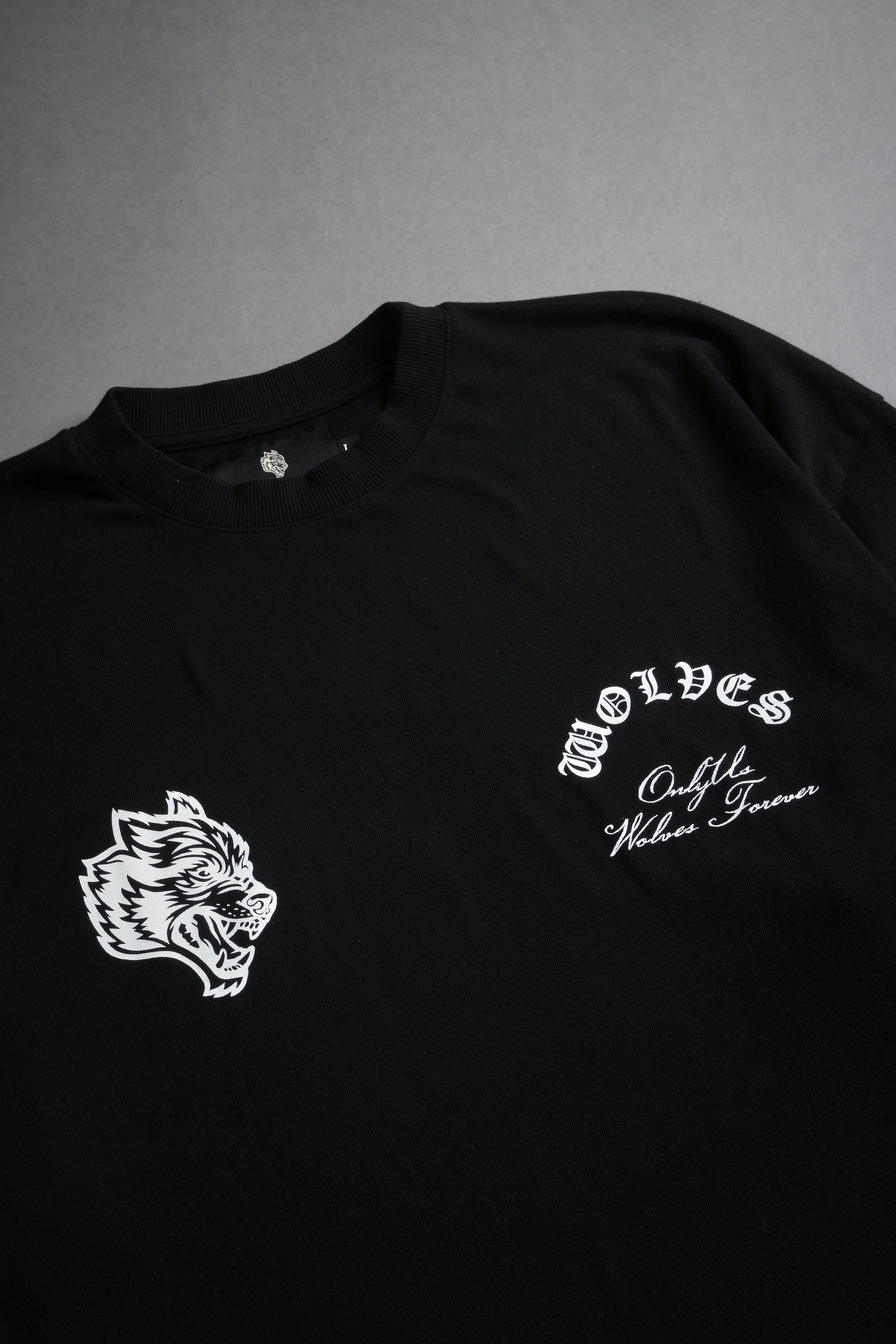 Against The Odds "Premium" Oversized Tee in Black